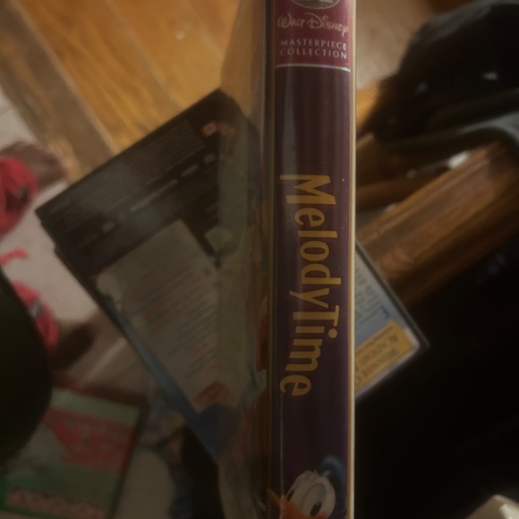 Disney VHS 2/$10 or 6/$20 Melody Time (Masterpiece 50th Anniversary) - Picture 2 of 7